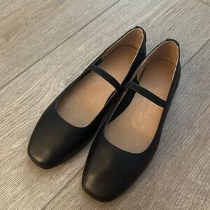 Madewell Black Greta Flats